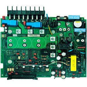 伺服驅(qū)動(dòng)板正面器件